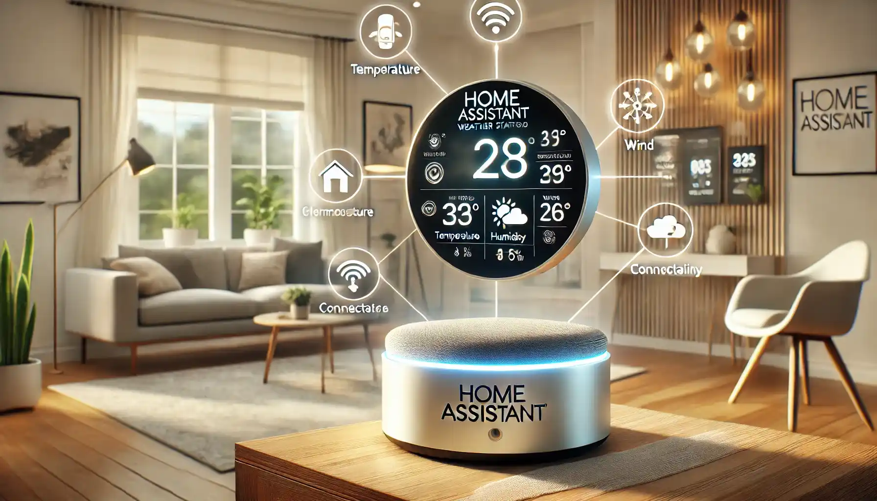 usos de una estacion meteorologica compatible con home assistant